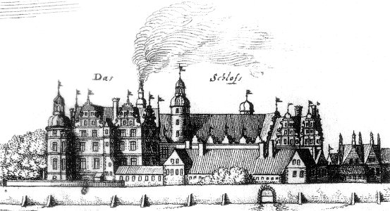Schloss Schwedt 1652 Merian
