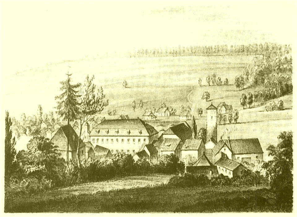 Schloss Farnroda Albumblatt