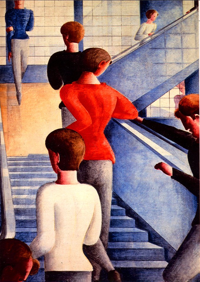 Oskar Schlemmer - Bauhaustreppe 1932