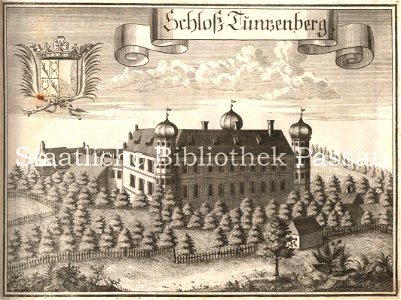 Schloss Tunzenberg by Michael Wening 1723