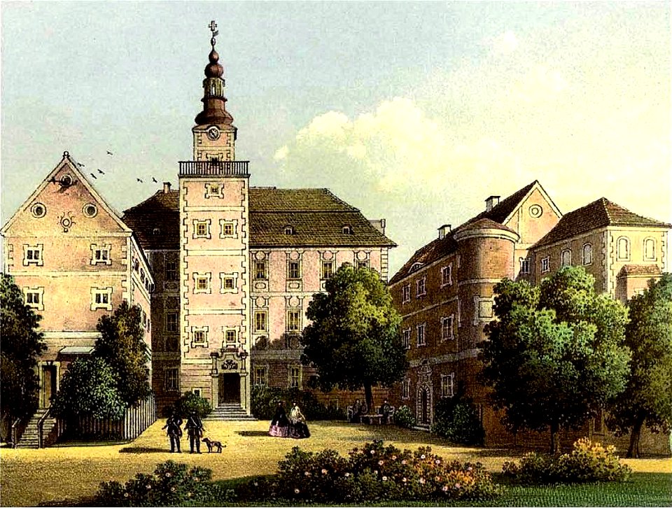 Schloss Pläswitz Sammlung Duncker