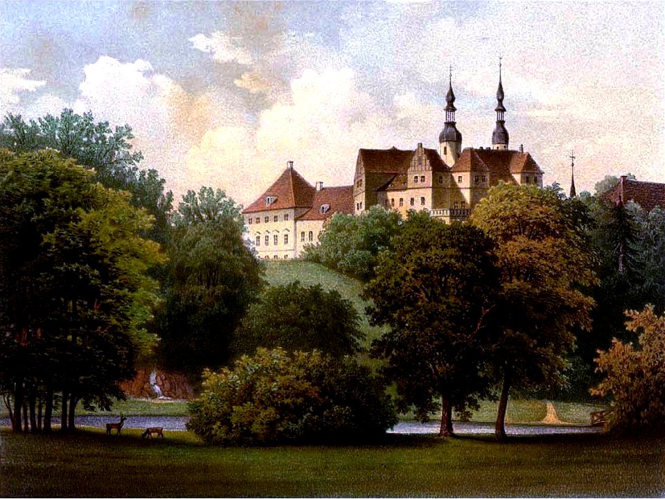 Schloss Zschepplin Sammlung Duncker