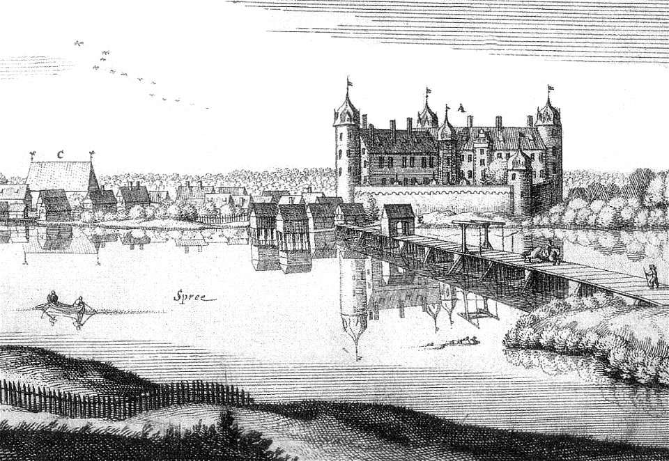 Schloss Köpenick 1652 Merian