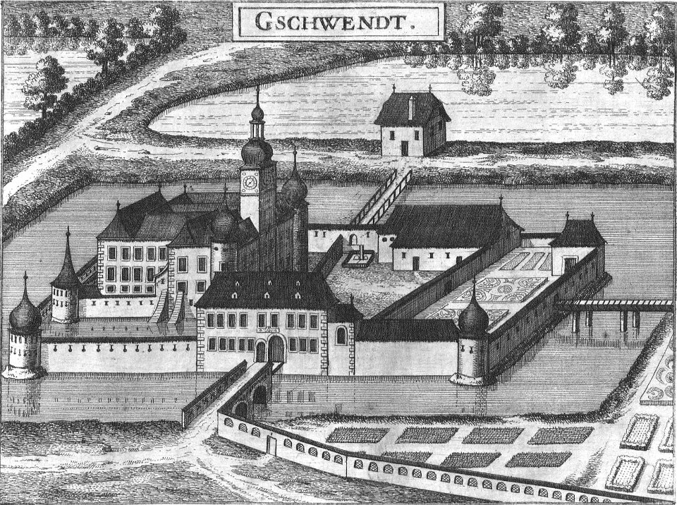 Schloss Gschwendt Georg Matthäus Vischer