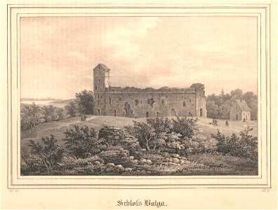 Schloss Balga Teichgräber