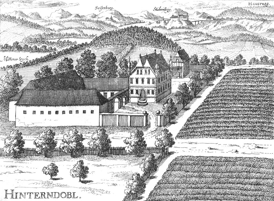 Schloss Hinterndobl Georg Matthaeus Vischer