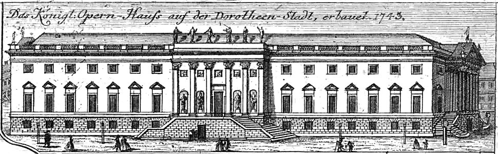 Schleuen - Königl. Opern-Haus 1757