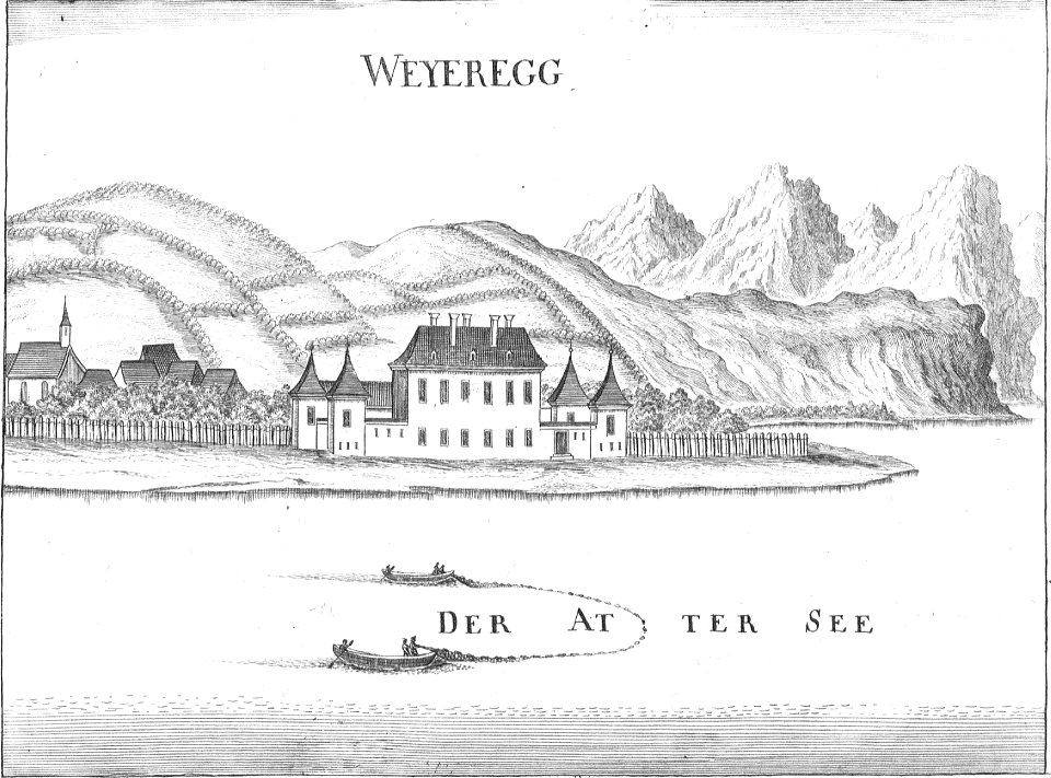 Schloss Weyregg Georg Matthaeus Vischer