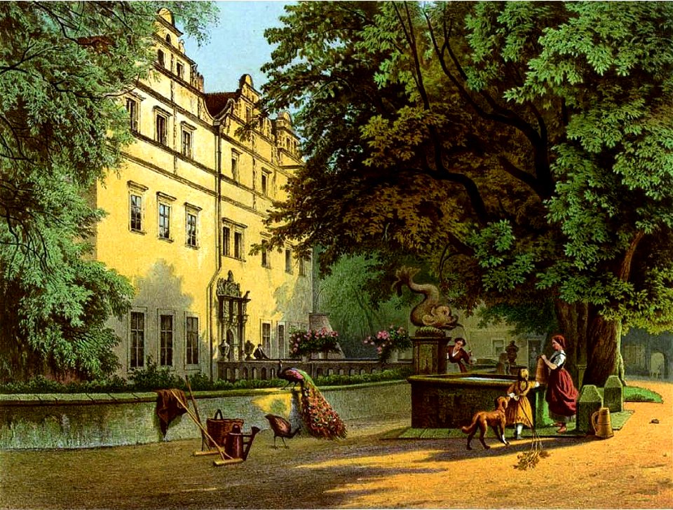 Schloss Giessmannsdorf Sammlung Duncker