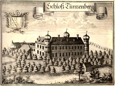 Schloss Tunzenberg, Stich von Michael Wening 1723