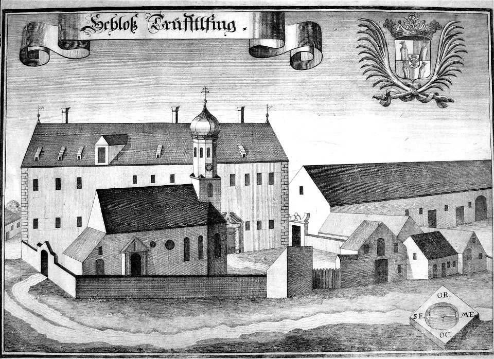 Schloss Triftlfing Aufhausen Landkreis Regensburg - Michael Wening