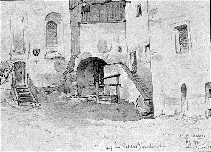 Schloss Sprechenstein 1880 Freund Allers 241