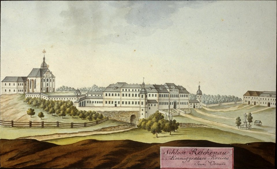 Schloss Reichenau Koeniggraetzer Kreises Joan. Venuto
