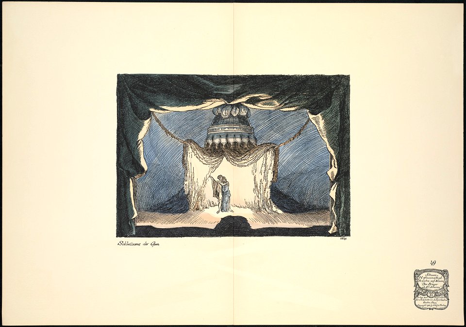 Schluß-Szene der Oper (Boston Public Library)