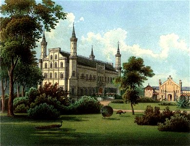 Schloss Kroechlendorff Sammlung Duncker. Free illustration for personal and commercial use.