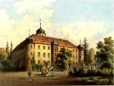 Schloss Unterfrankleben Sammlung Duncker