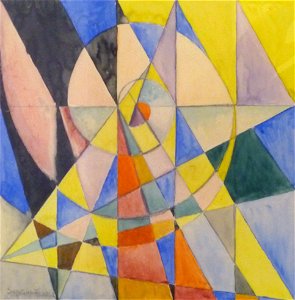 Schmalzigaug (1914-1916) - Kleuren- en bewegingsstudie
