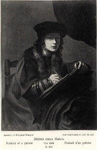 School of Rembrandt - Portrait of a Painter