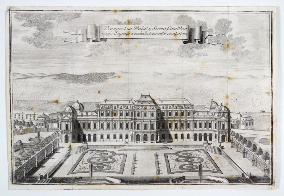 Schmidt Oberes Belvedere 18Jh