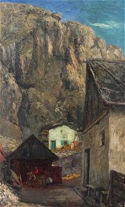 Schmiede - Kallmünz- Franz Skarbina