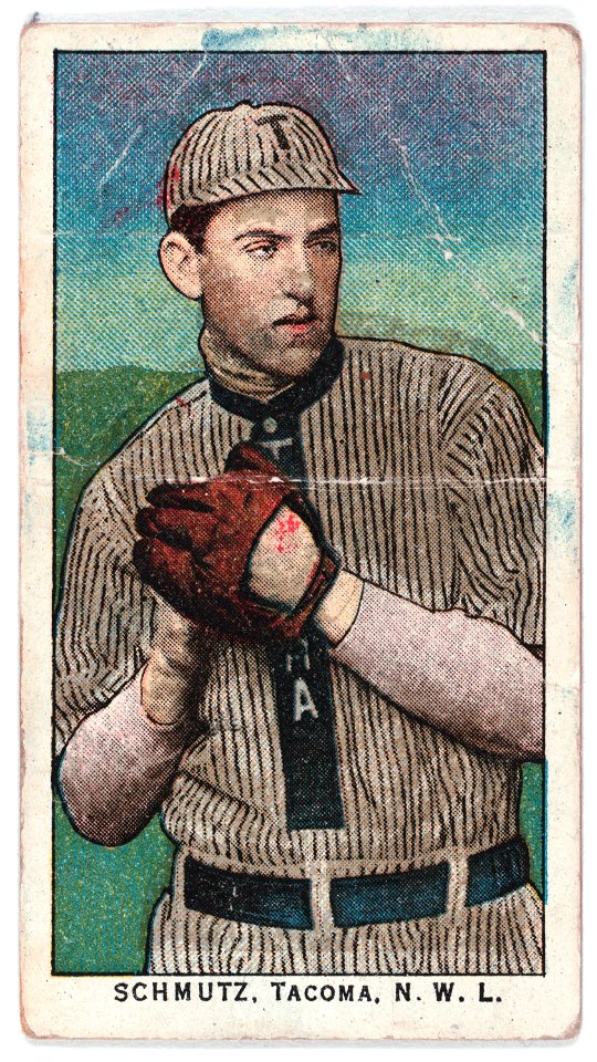 Schmutz, Tacoma Team, baseball card portrait LCCN2007685560