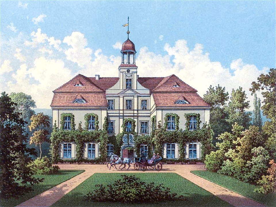 Schloss Nieder-Peilau Schloessel Sammlung Duncker