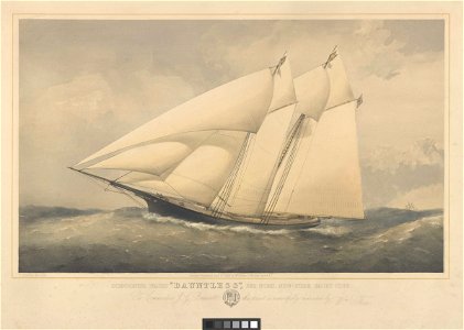 Schooner Yacht Dauntless, 262 Tons, New-York Yacht Club RMG PY8766