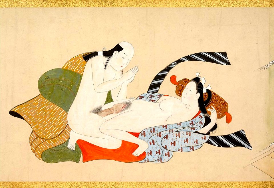 School of Sugimura Jihei - The Sugimura Jihei Genre Handscroll (Sugimura jihei fuzoku emaki) (detail)