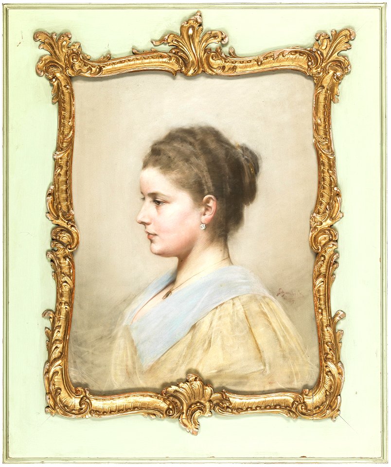 Schornböck Bildnis einer Dame aus der Familie Mautner-Markhof