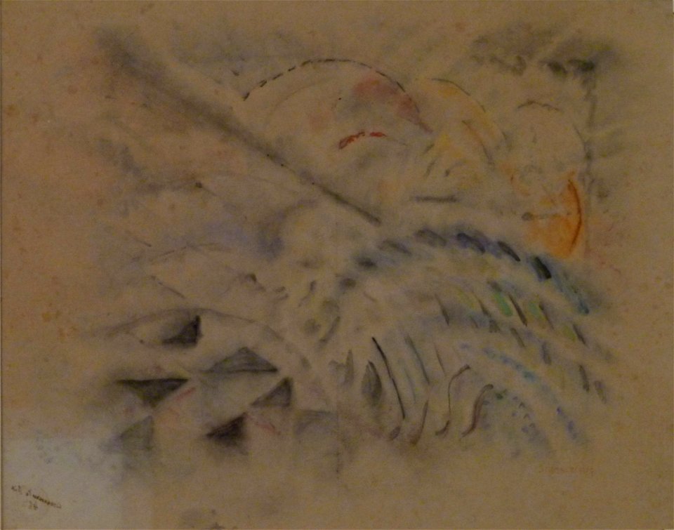 Schmalzigaug (1915) - Abstracte compositie