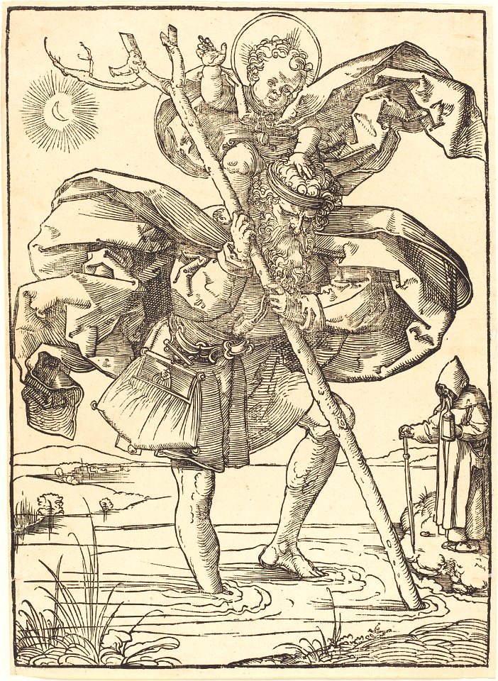 School of Albrecht Dürer - Saint Christopher