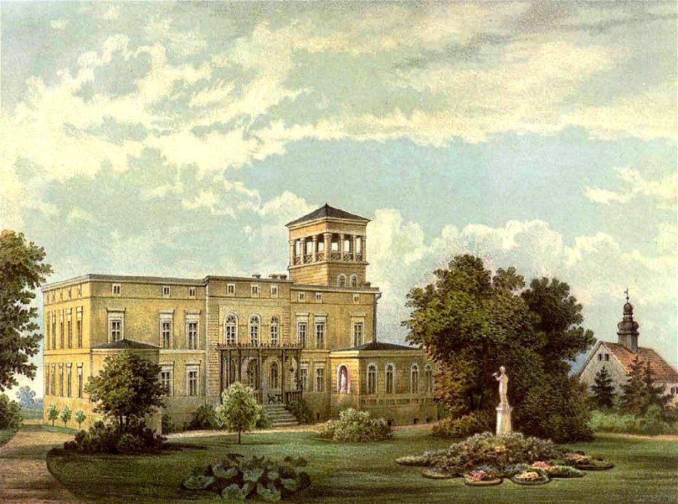 Schloss Wierzbiczany Sammlung Duncker