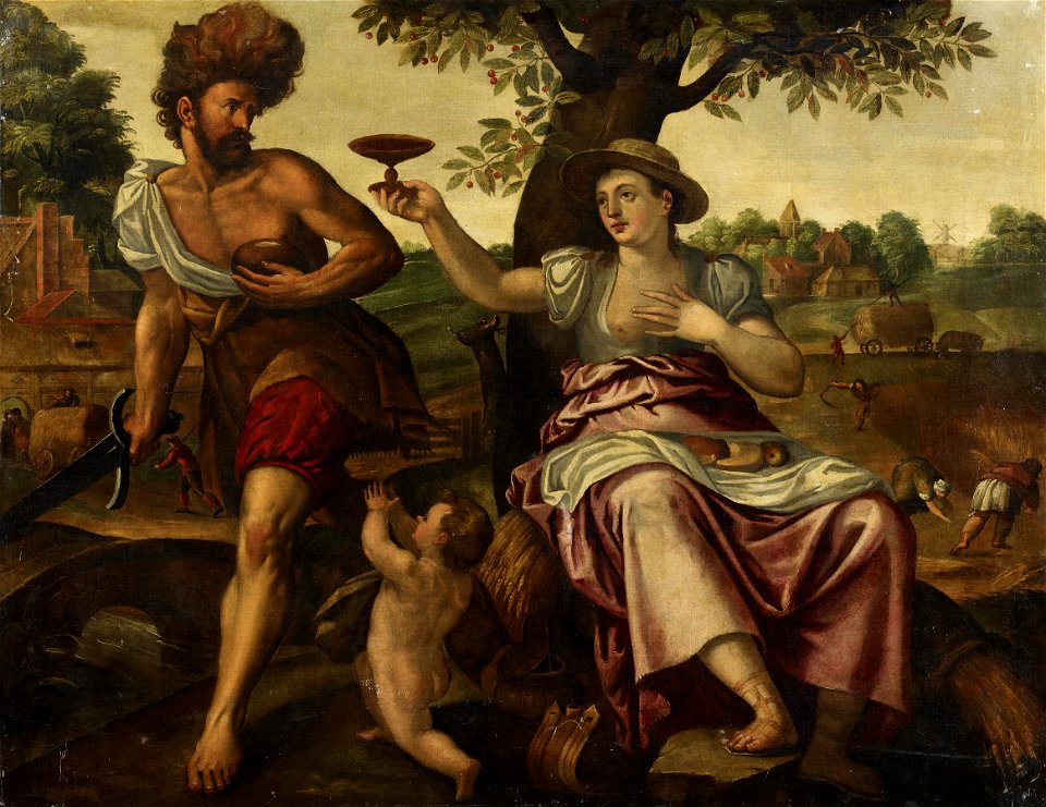 School of Peter Candid - Allegorie des Sommers