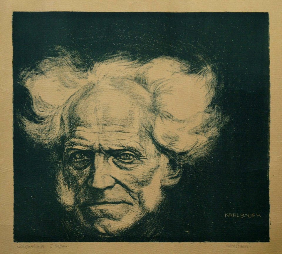 Schopenhauer by Karl Bauer