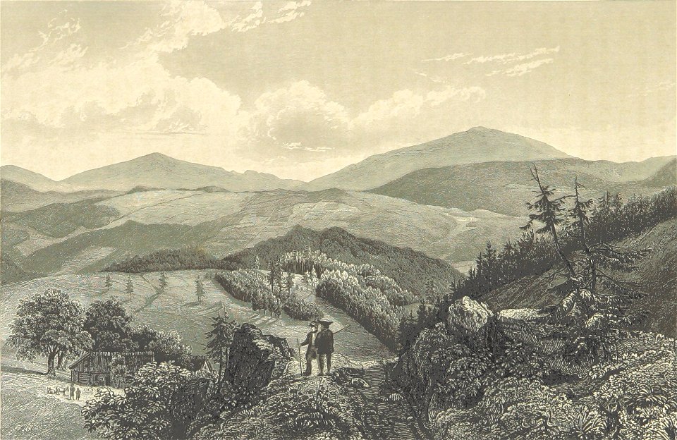 Schneeberg Ochsenkopf 1847