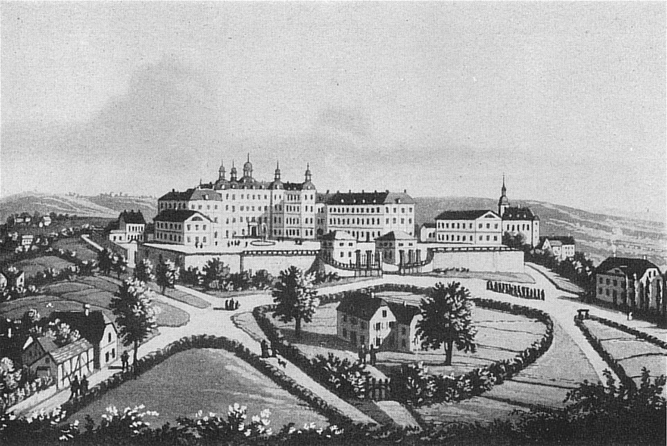 SchlossBensbergZeichnung19Jh