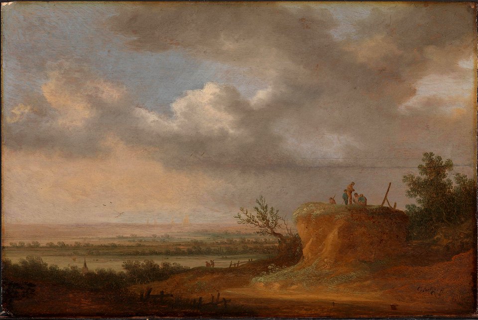 Johannes Schoeff - Dutch Landscape - NG.M.01376 - National Museum of Art, Architecture and Design