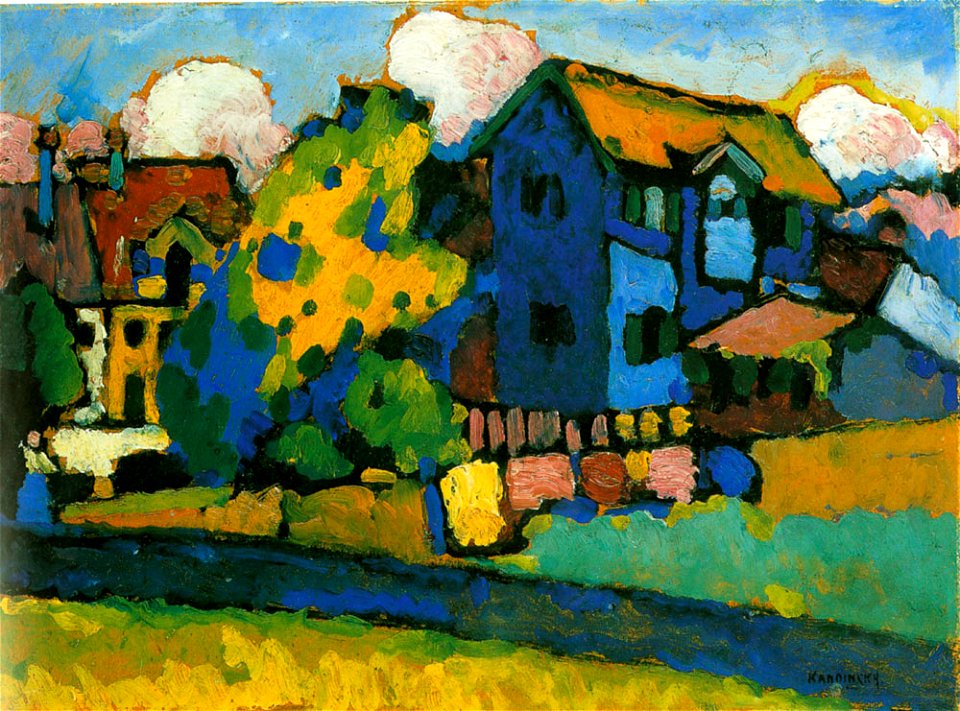 Schlossmusuem SA Kandinsky-Blaues-Haus klein