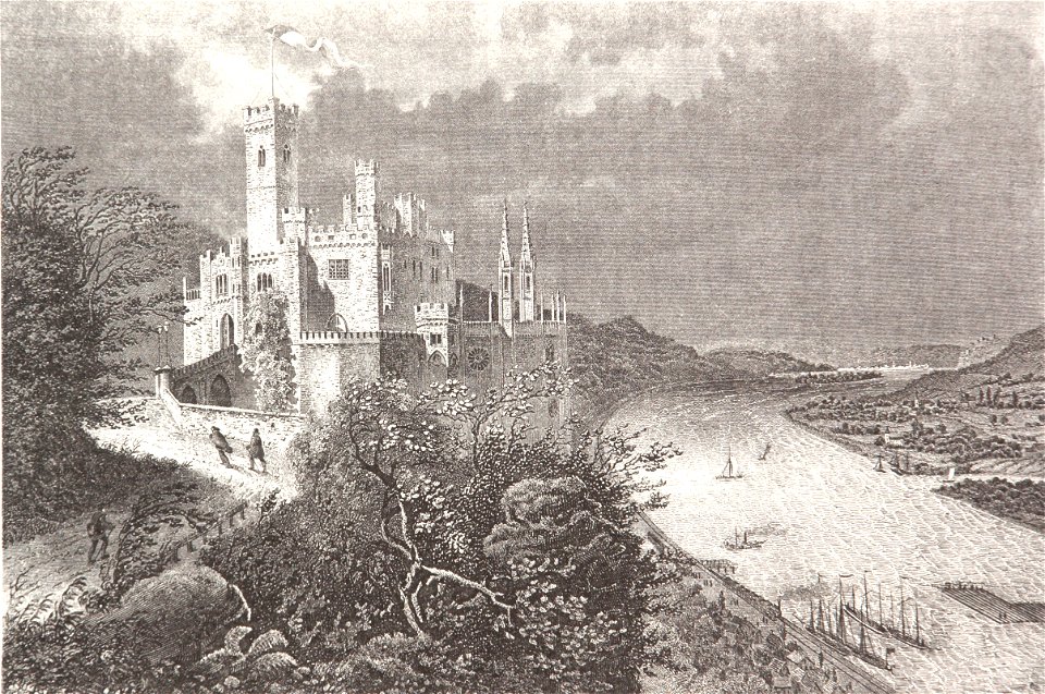 Schloss Stolzenfels Friedrich Foltz