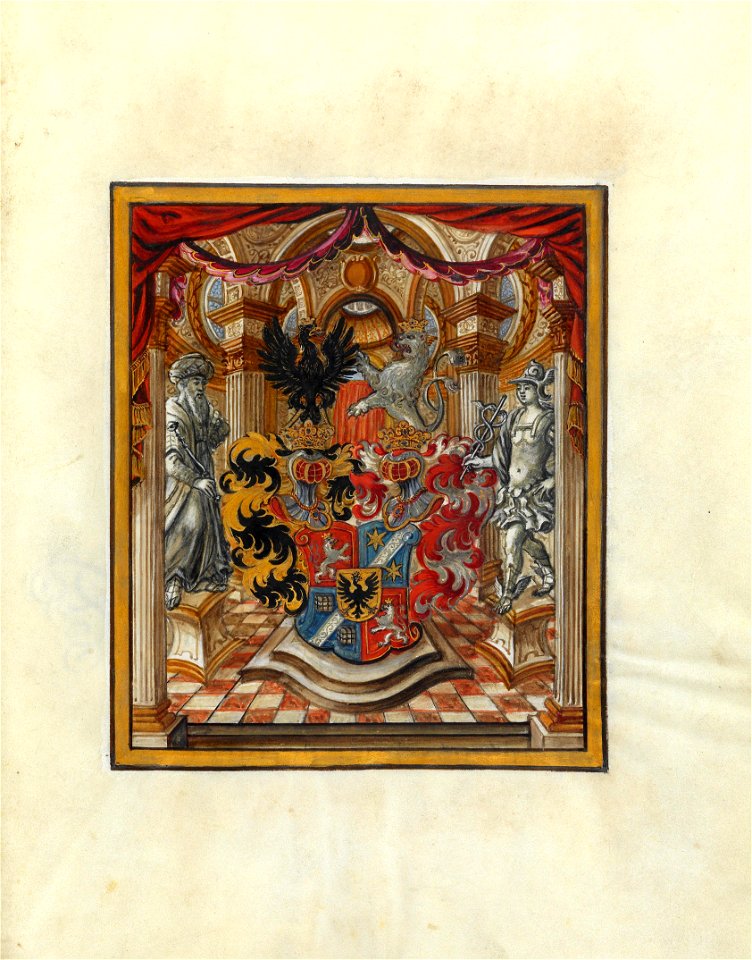 Schluga auf Rastenfeld 1715 Wappen