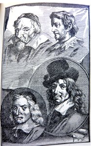 Schouburg I Plate F - Frans Hals- Wencelas Coebergher - Lucas van Uden - Wybrand de Geest