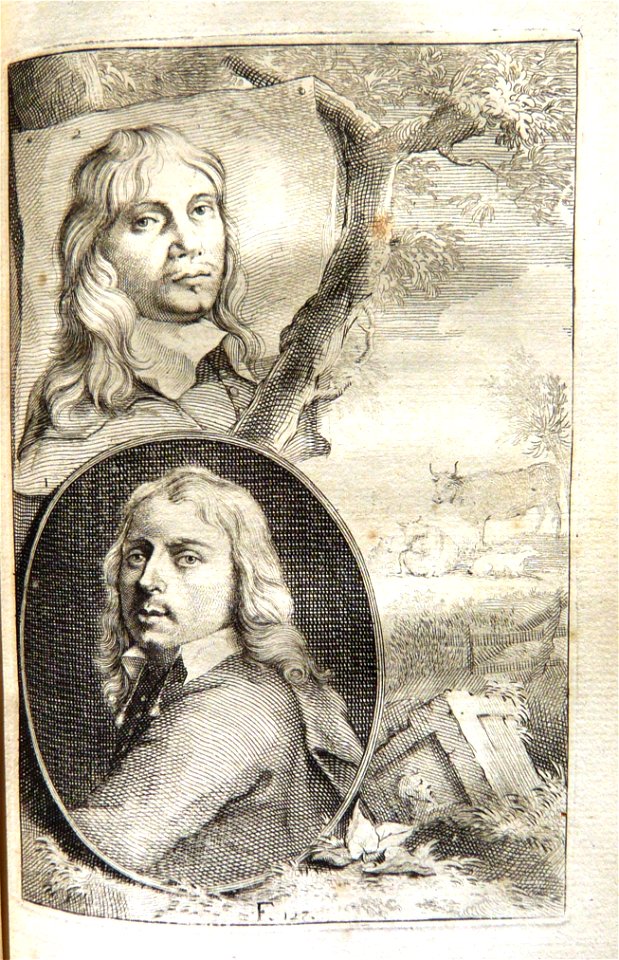 Schouburg Plate F- Paulus Potter and Jacob van der Does