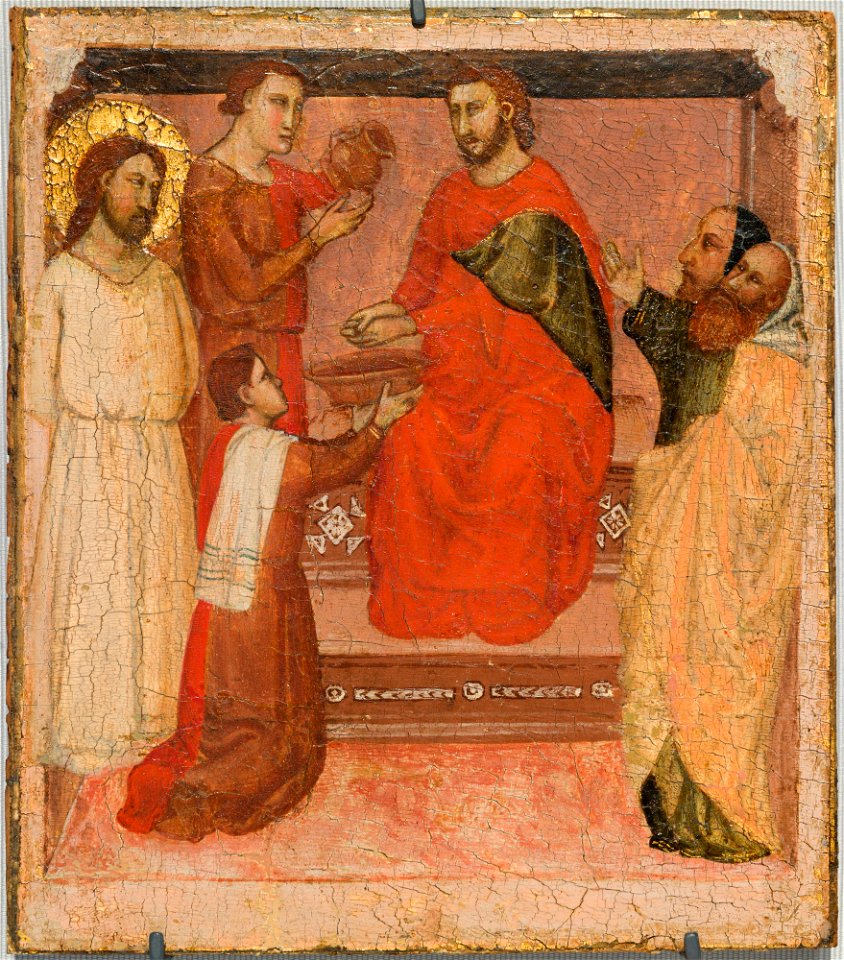 School of Florence - Pilate Washing his Hands - 44.220 - Detroit Institute of Arts