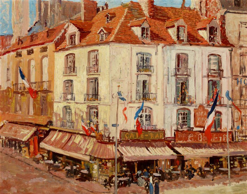 Montmartre by Walter Elmer Schofield