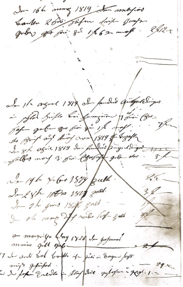 Schuldenbuch Alois Maier Herrenzimmern