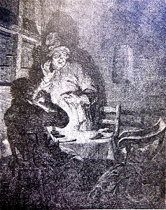 Schouburg I Plate Disciples of Emaus