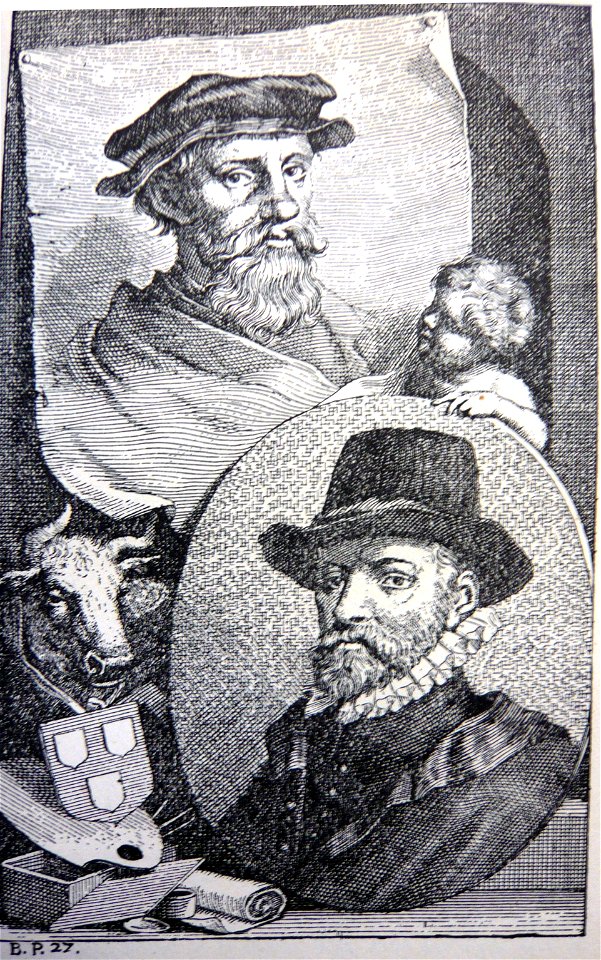 Schouburg I Plate B - Dirck and Wouter Crabeth