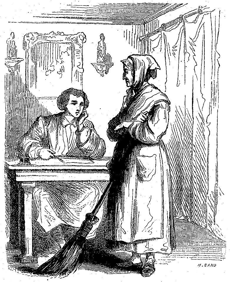 Sand - Œuvres illustrées de George Sand, 1853 (page 141 crop)