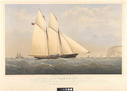 Schooner Yacht Cambria, 199 Tons RMG PY8768