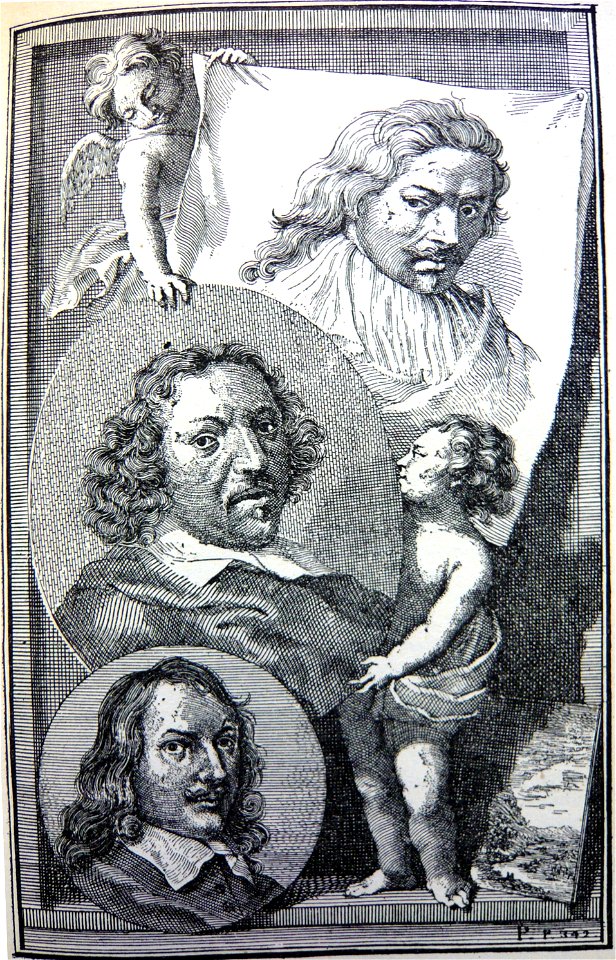 Schouburg I Plate P Herman and Cornelis Zachtleven - David Teniers